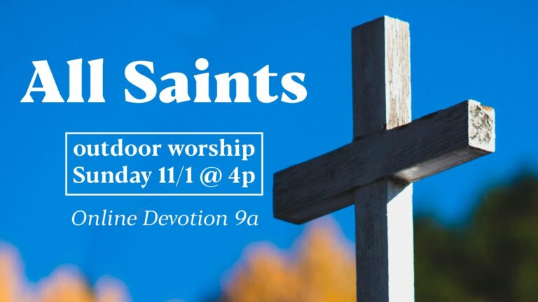 All Saints Sunday 2020