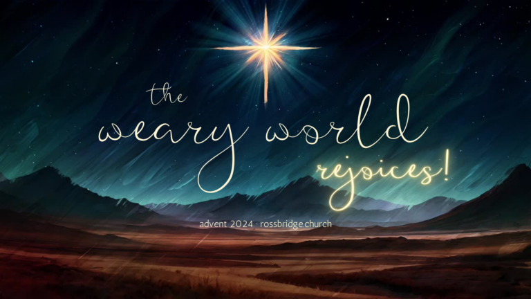 The Weary World Rejoices Week Two